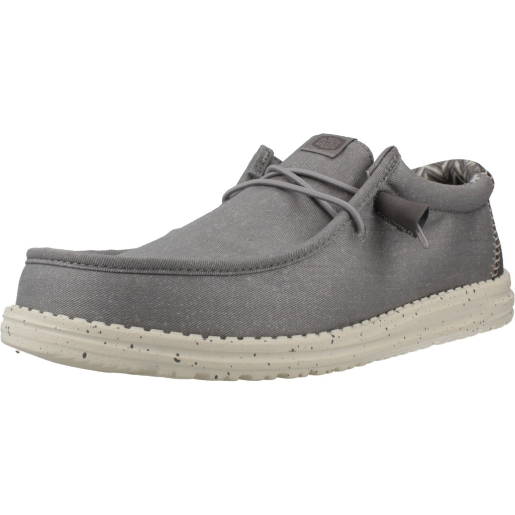 HEY DUDE WALLY STRETCH CANVAS en color GRIS (1)