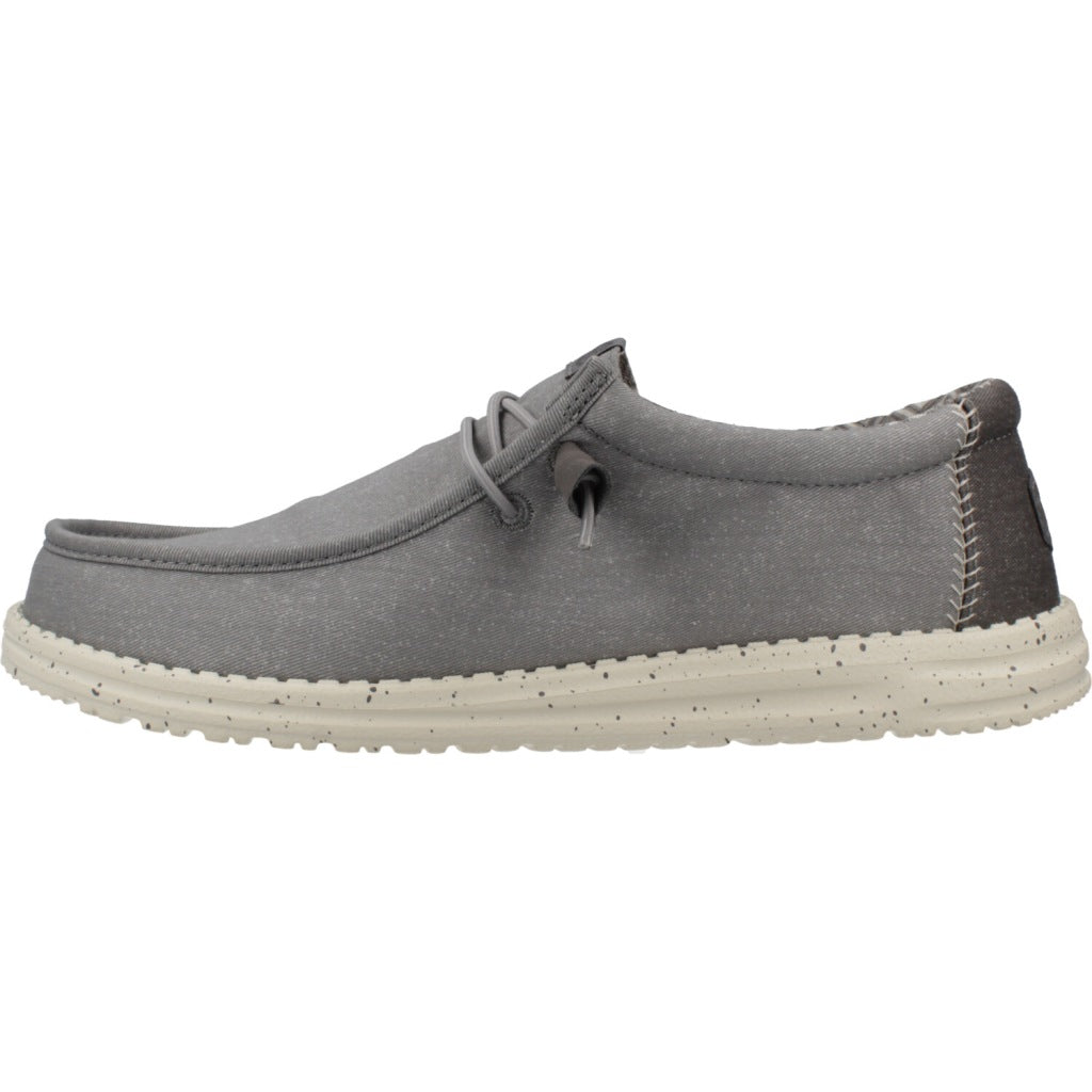 HEY DUDE WALLY STRETCH CANVAS en color GRIS (2)