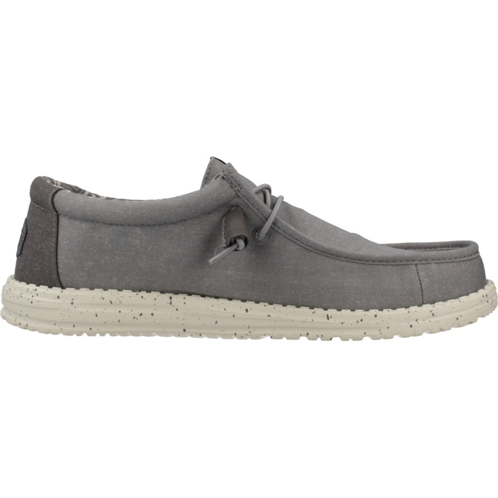 HEY DUDE WALLY STRETCH CANVAS en color GRIS (4)