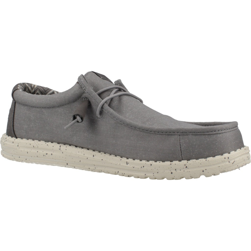 HEY DUDE WALLY STRETCH CANVAS en color GRIS (5)