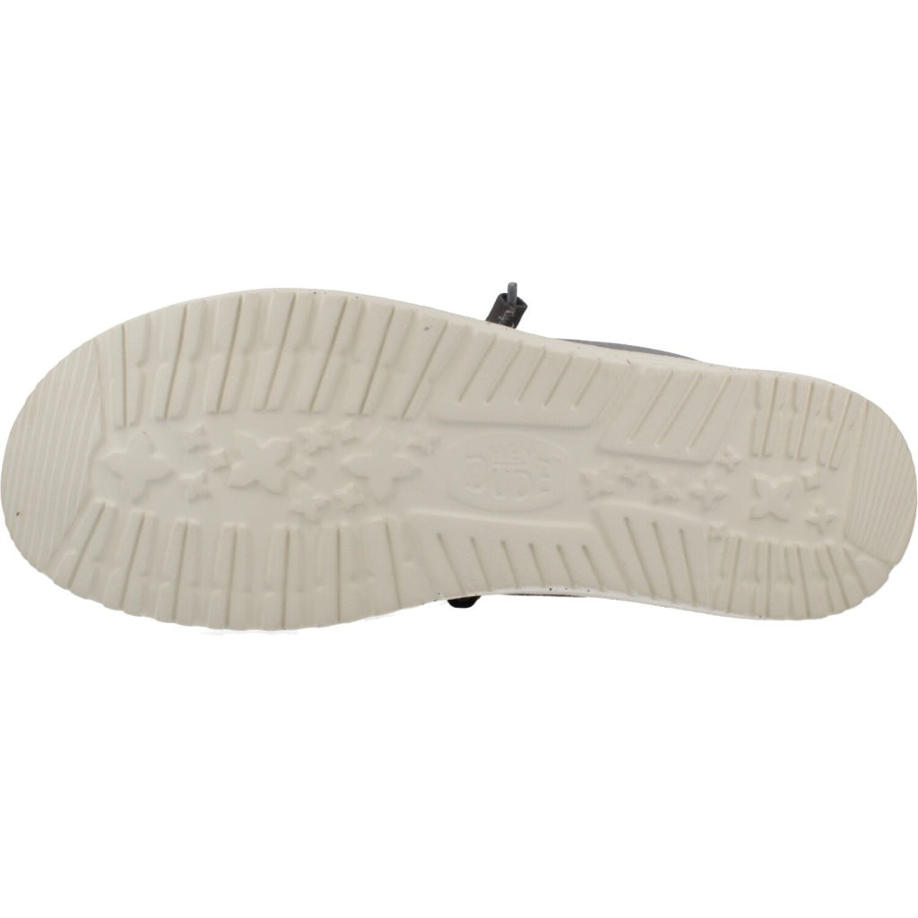 HEY DUDE WALLY STRETCH CANVAS en color GRIS (6)