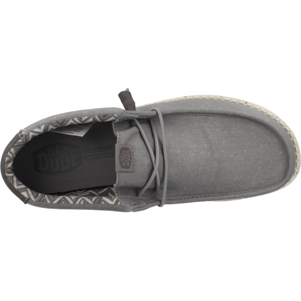 HEY DUDE WALLY STRETCH CANVAS en color GRIS (7)