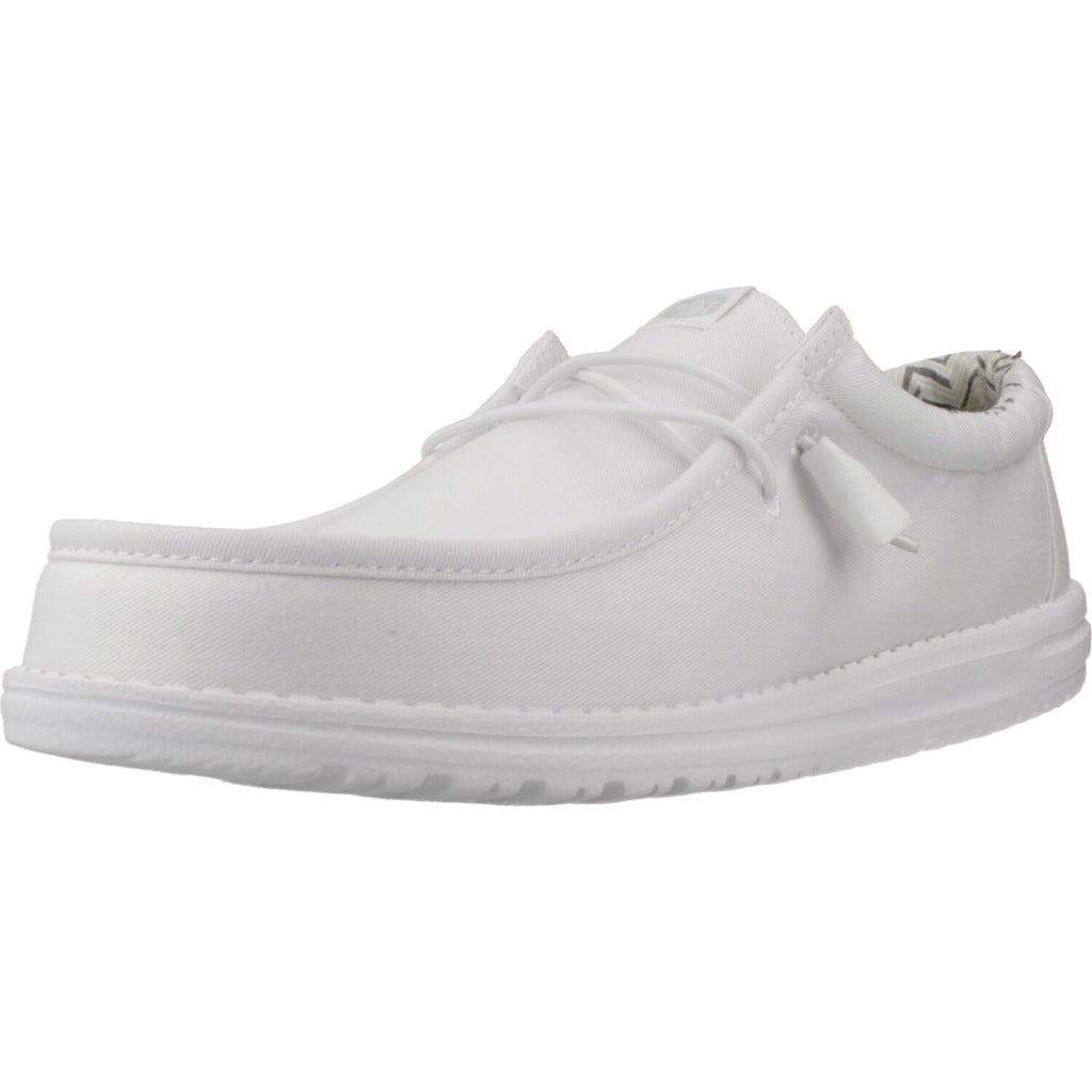 HEY DUDE WALLY STRETCH CANVAS en color BLANCO (1)