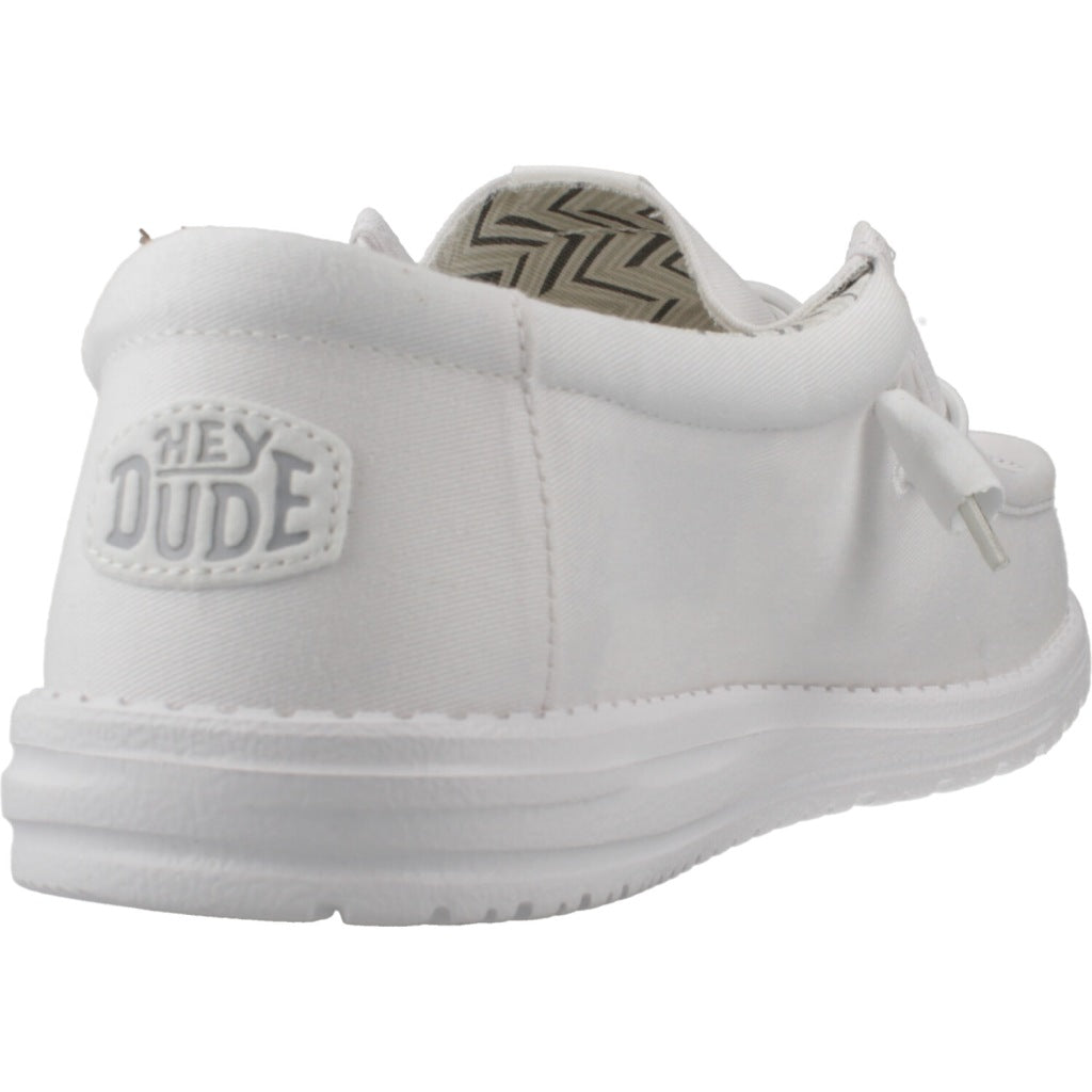 HEY DUDE WALLY STRETCH CANVAS en color BLANCO (3)
