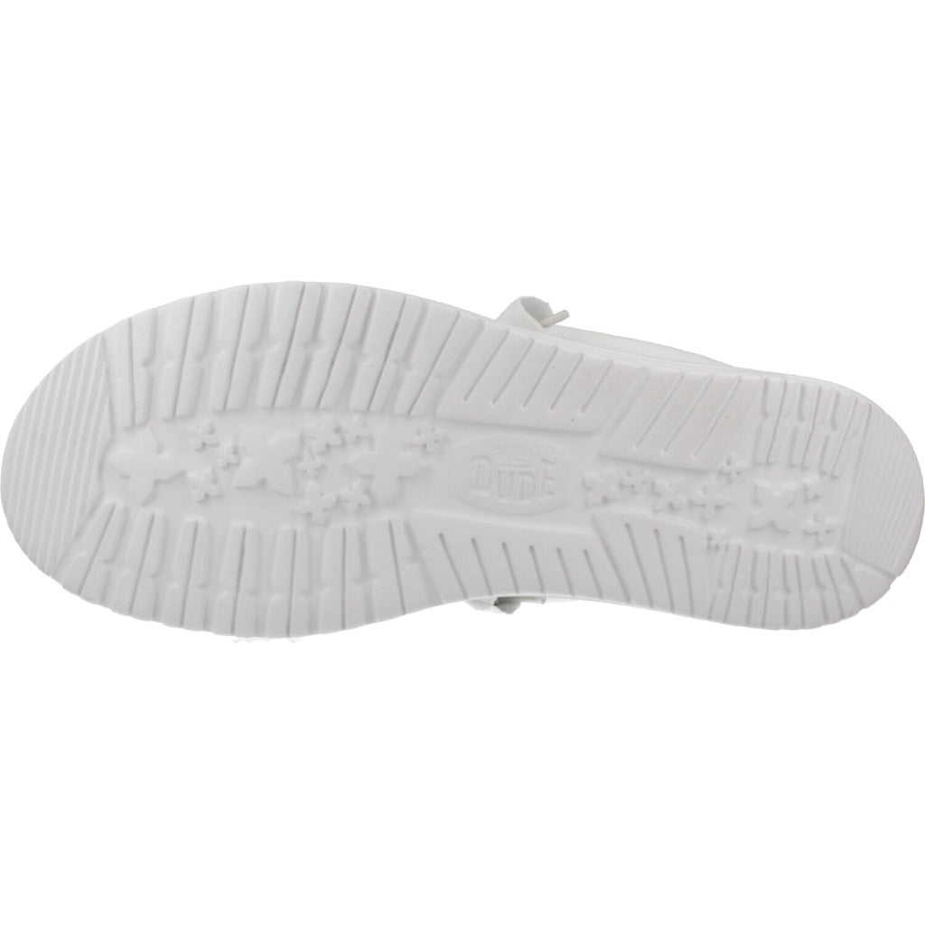HEY DUDE WALLY STRETCH CANVAS en color BLANCO (6)