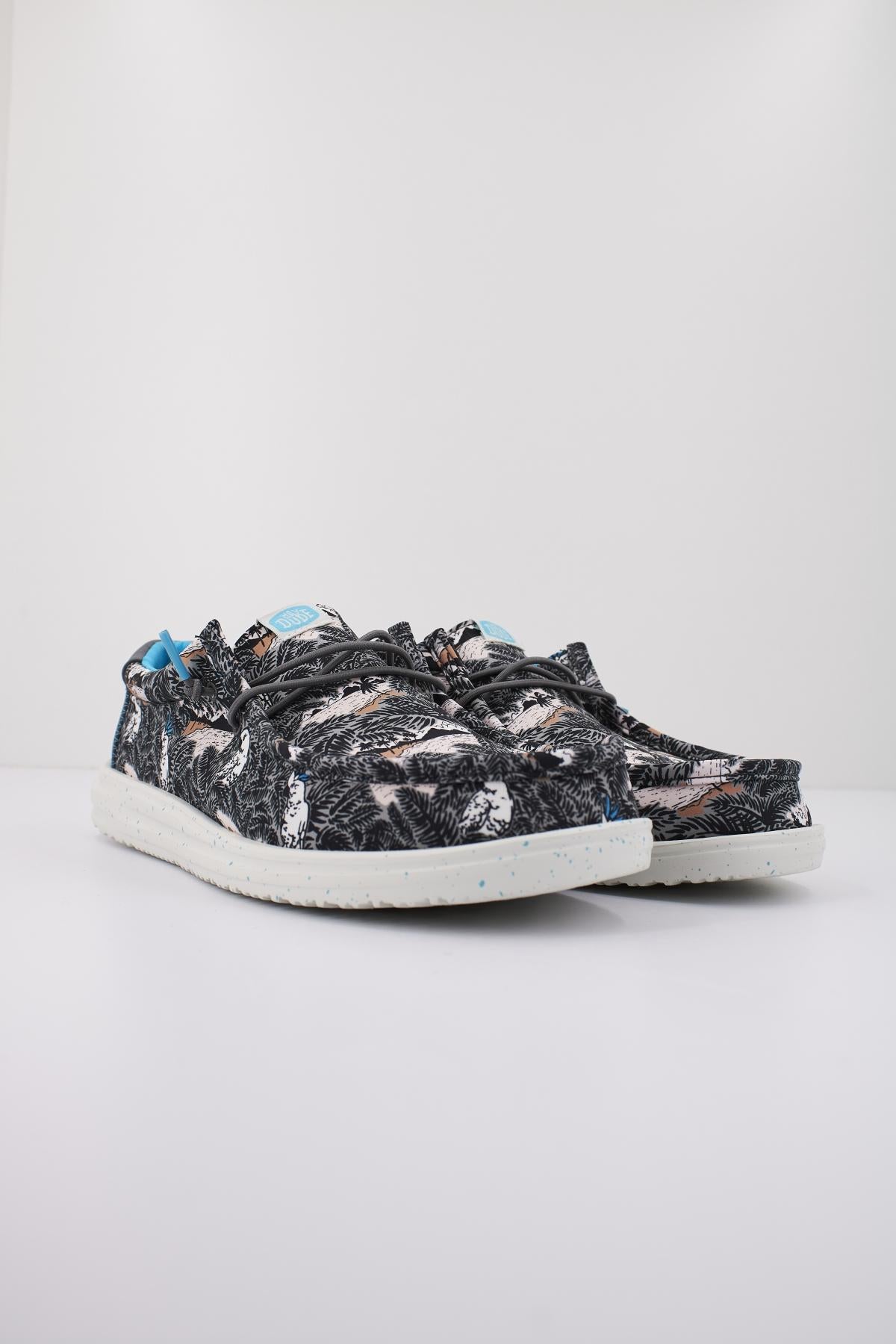 HEY DUDE WALLY HO TROPICAL en color NEGRO (2)