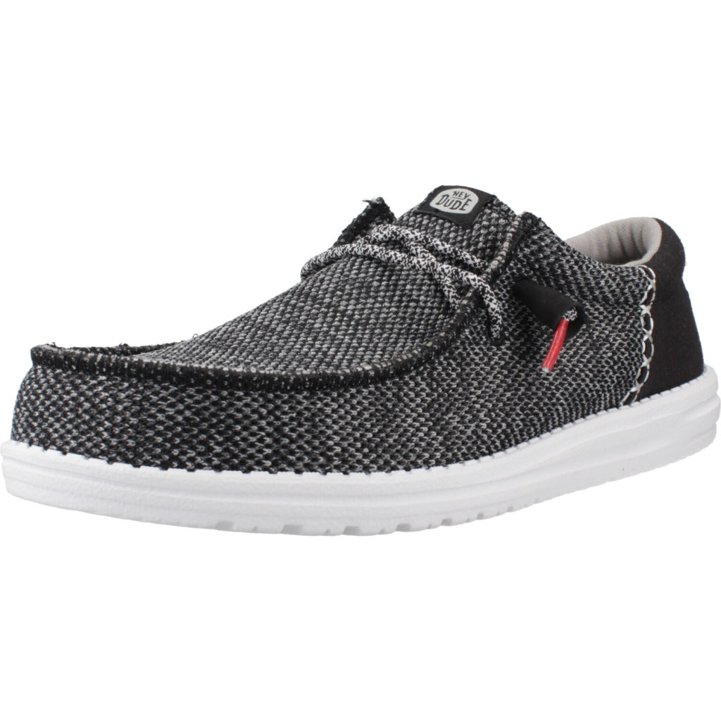 HEY DUDE WALLY FUNK OPEN MESH en color NEGRO (1)