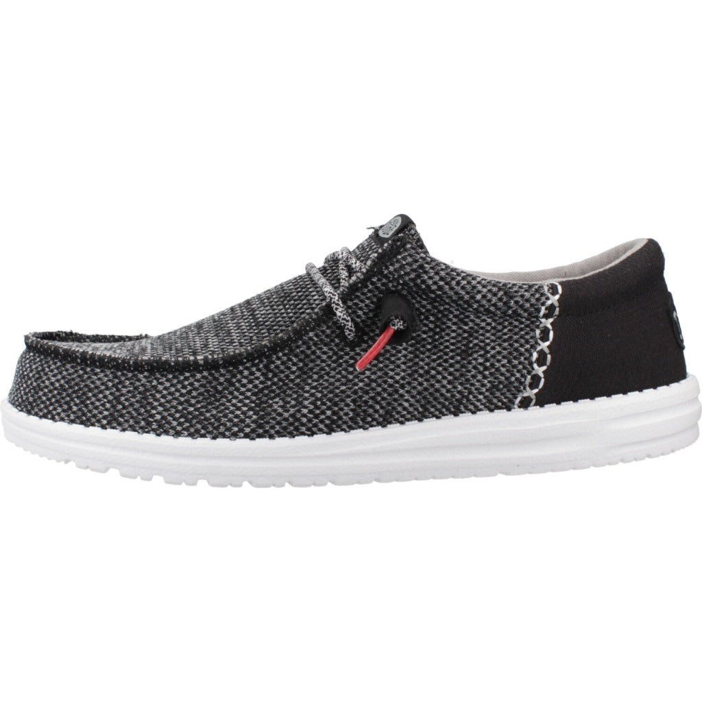 HEY DUDE WALLY FUNK OPEN MESH en color NEGRO (2)