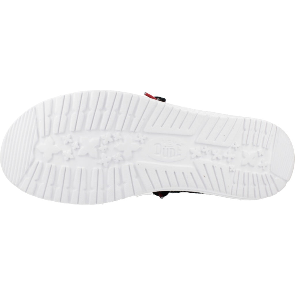 HEY DUDE WALLY FUNK OPEN MESH en color NEGRO (6)