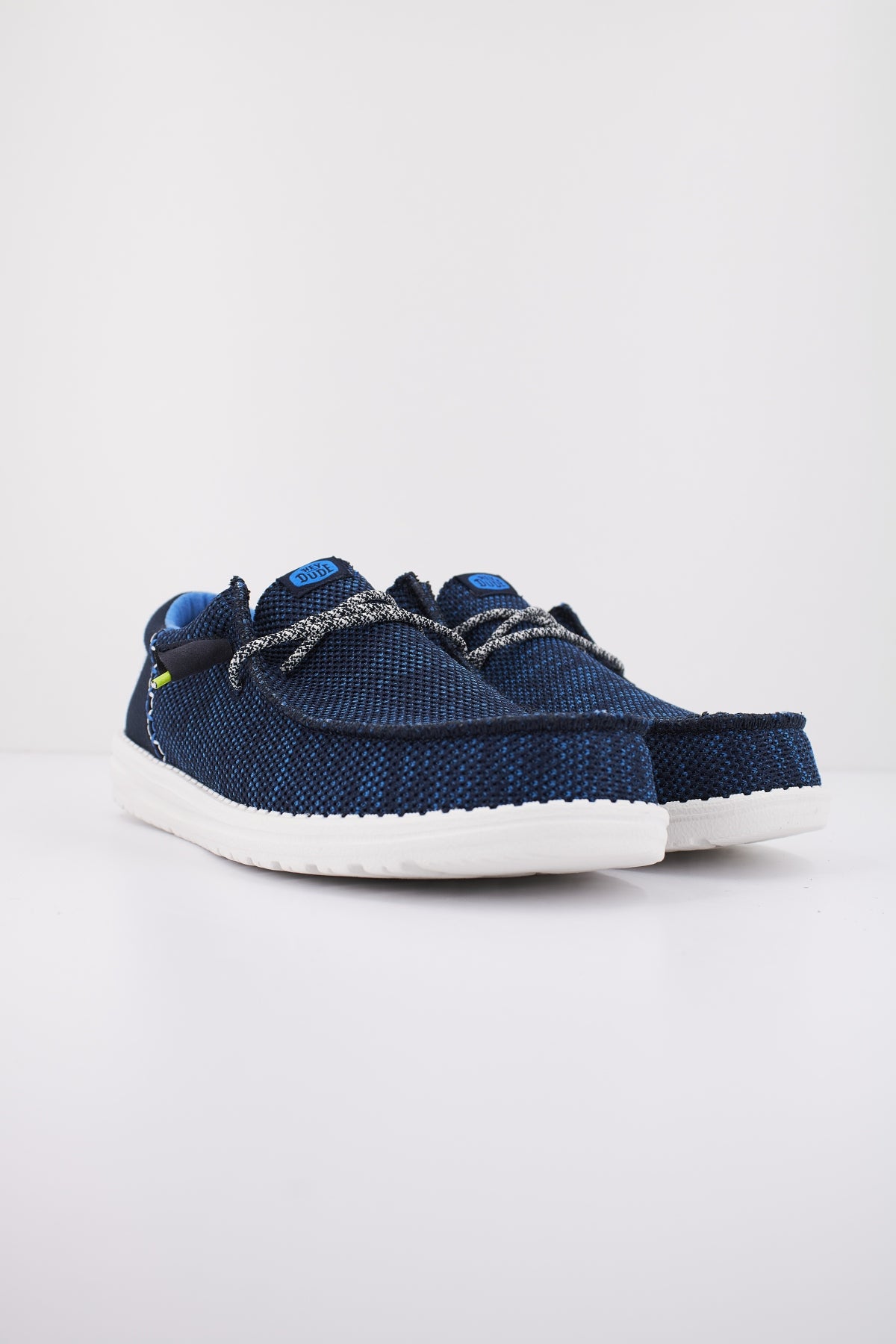 HEY DUDE WALLY FUNK OPEN MESH en color AZUL (2)