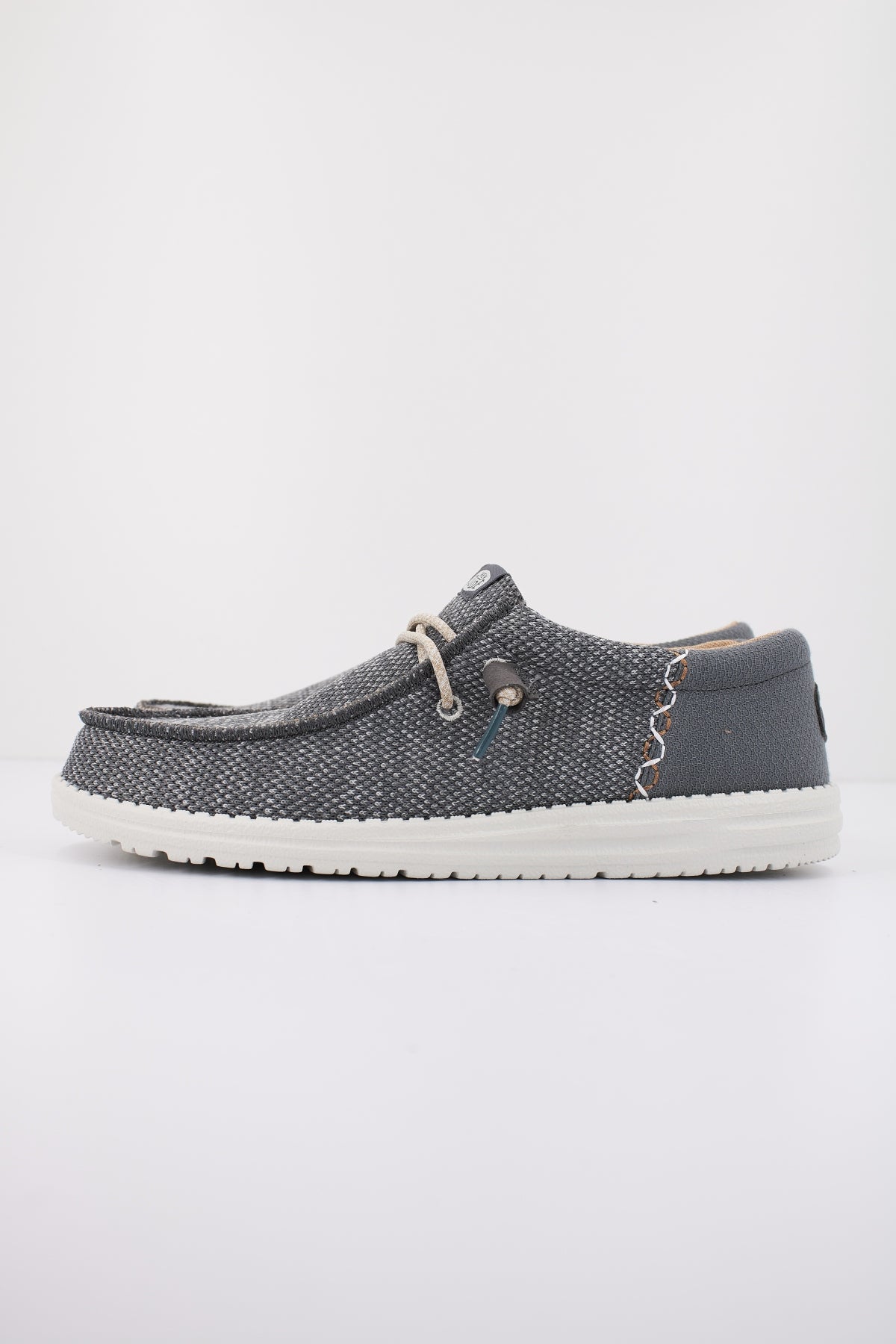HEY DUDE WALLY FUNK OPEN MESH en color GRIS (1)