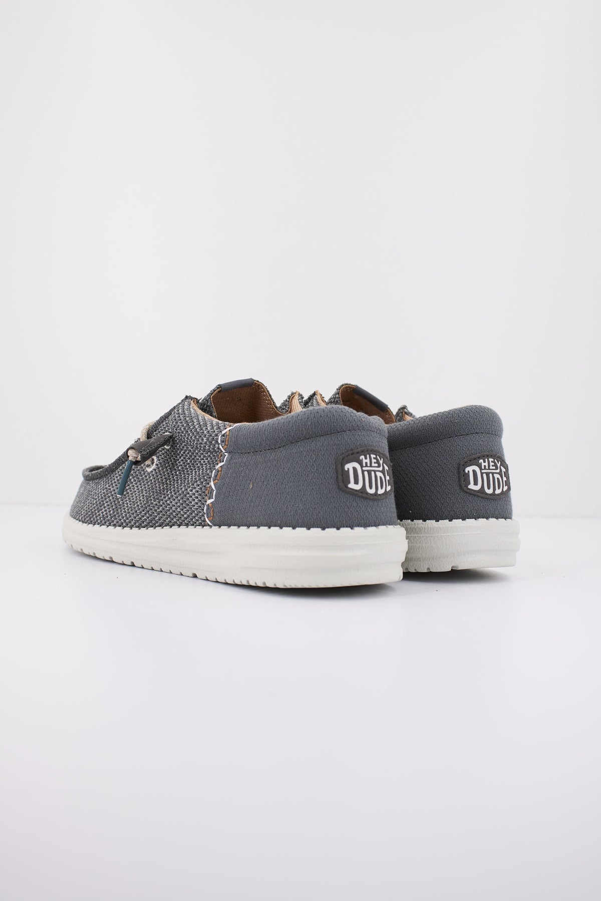 HEY DUDE WALLY FUNK OPEN MESH en color GRIS (3)