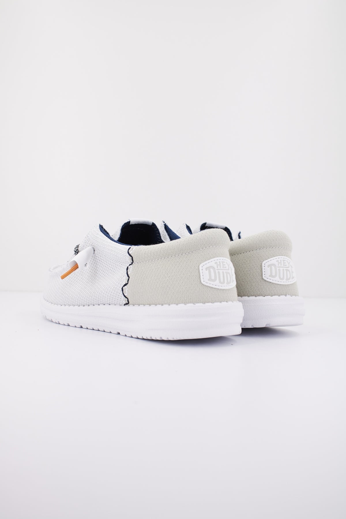 HEY DUDE WALLY FUNK OPEN MESH en color BLANCO (3)