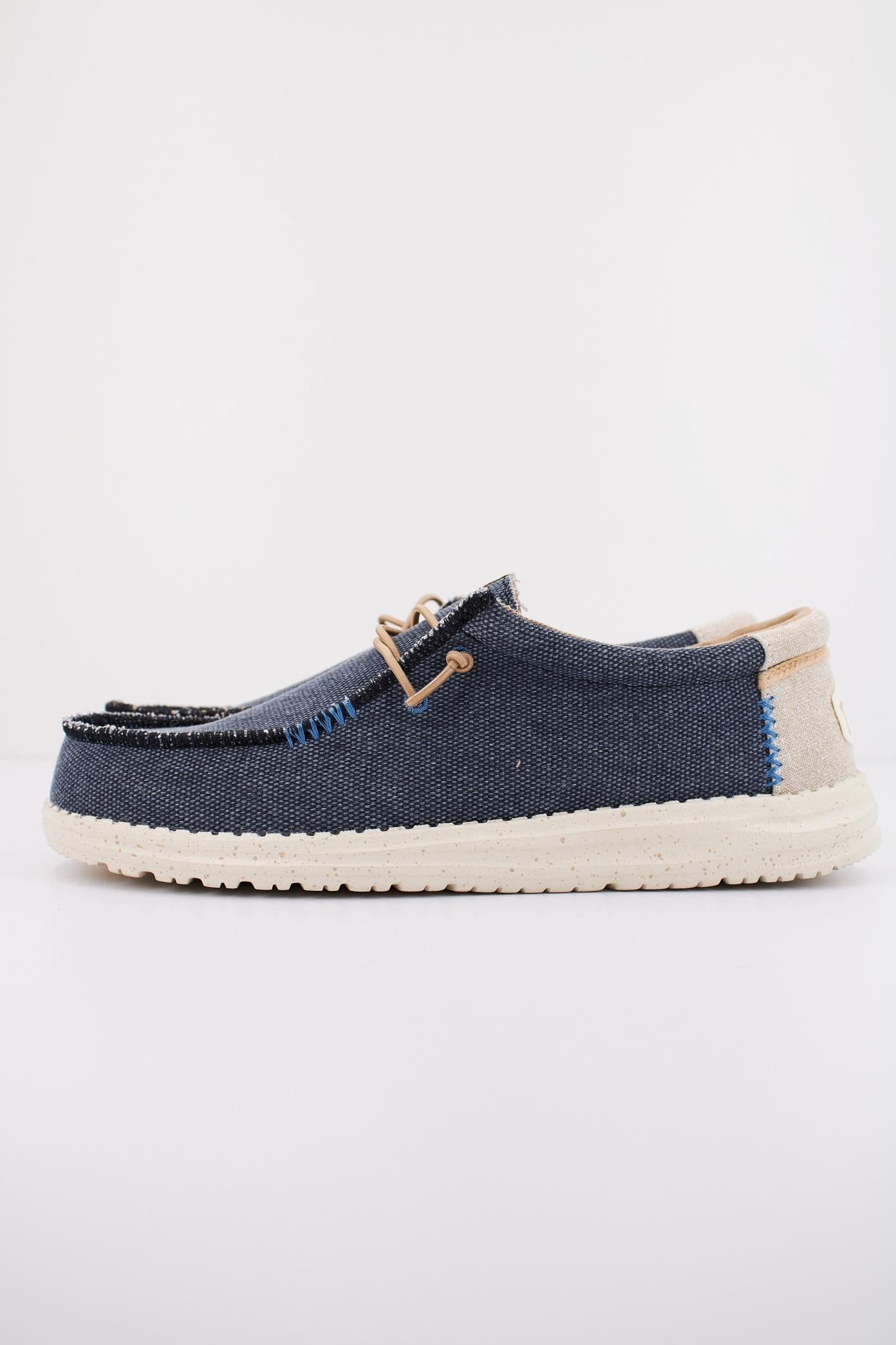 HEY DUDE WALLY COASTLINE JUTE en color AZUL (1)