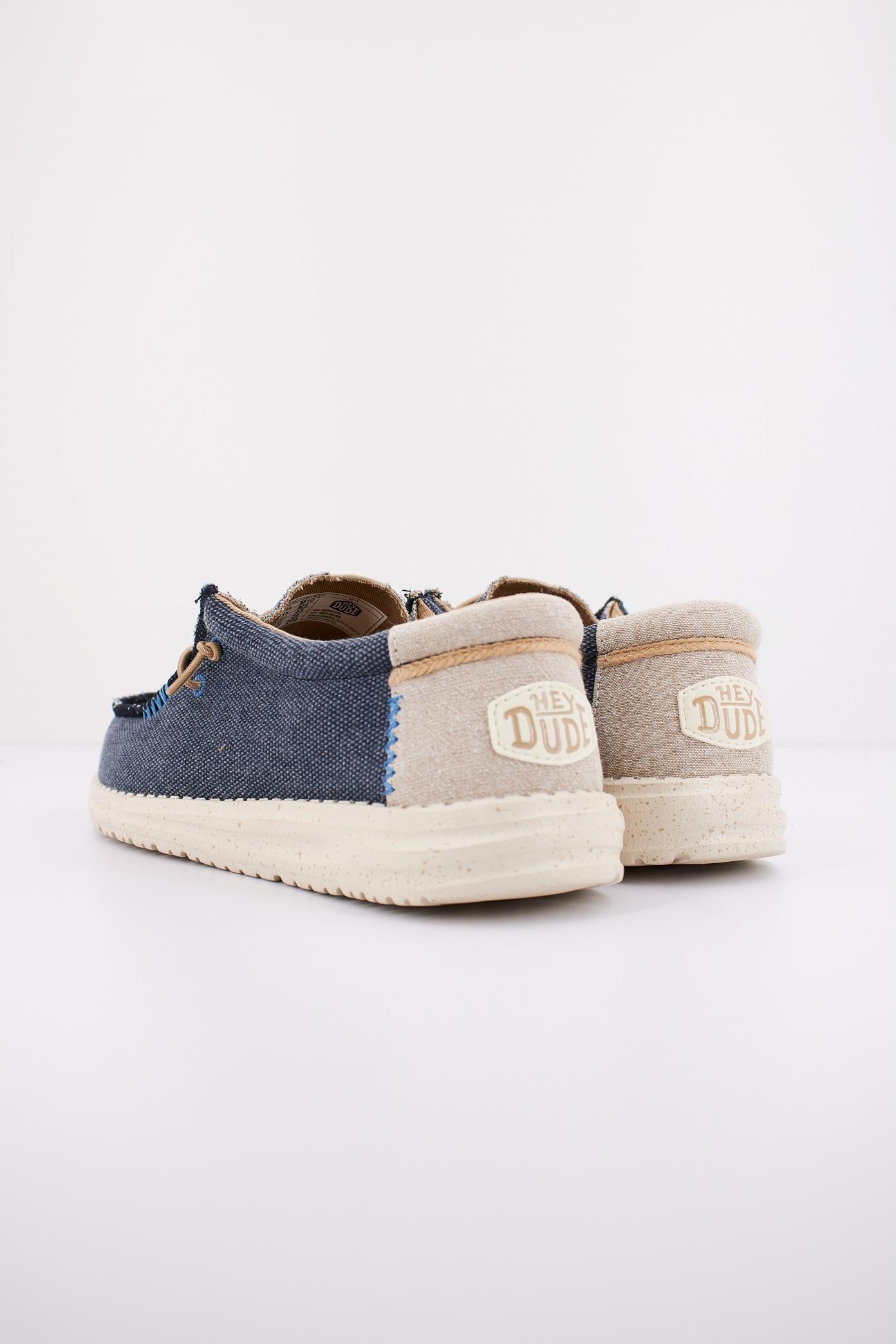HEY DUDE WALLY COASTLINE JUTE en color AZUL (3)