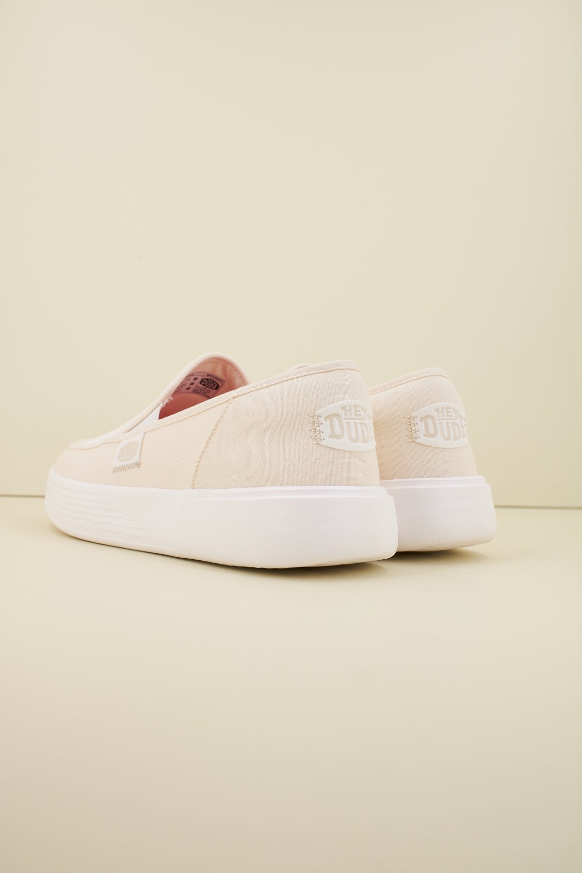HEY DUDE SUNAPEE M CANVAS en color BLANCO (3)