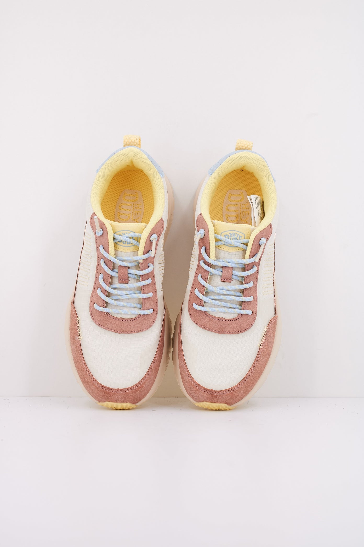 HEY DUDE SIROCCO ALTA W COLORBLOC en color MARRON CLARO (3)