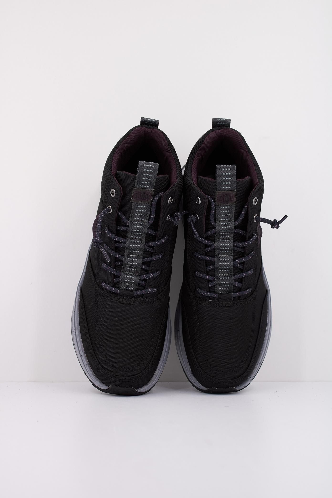 HEY DUDE TAHONE NYLON en color NEGRO (3)