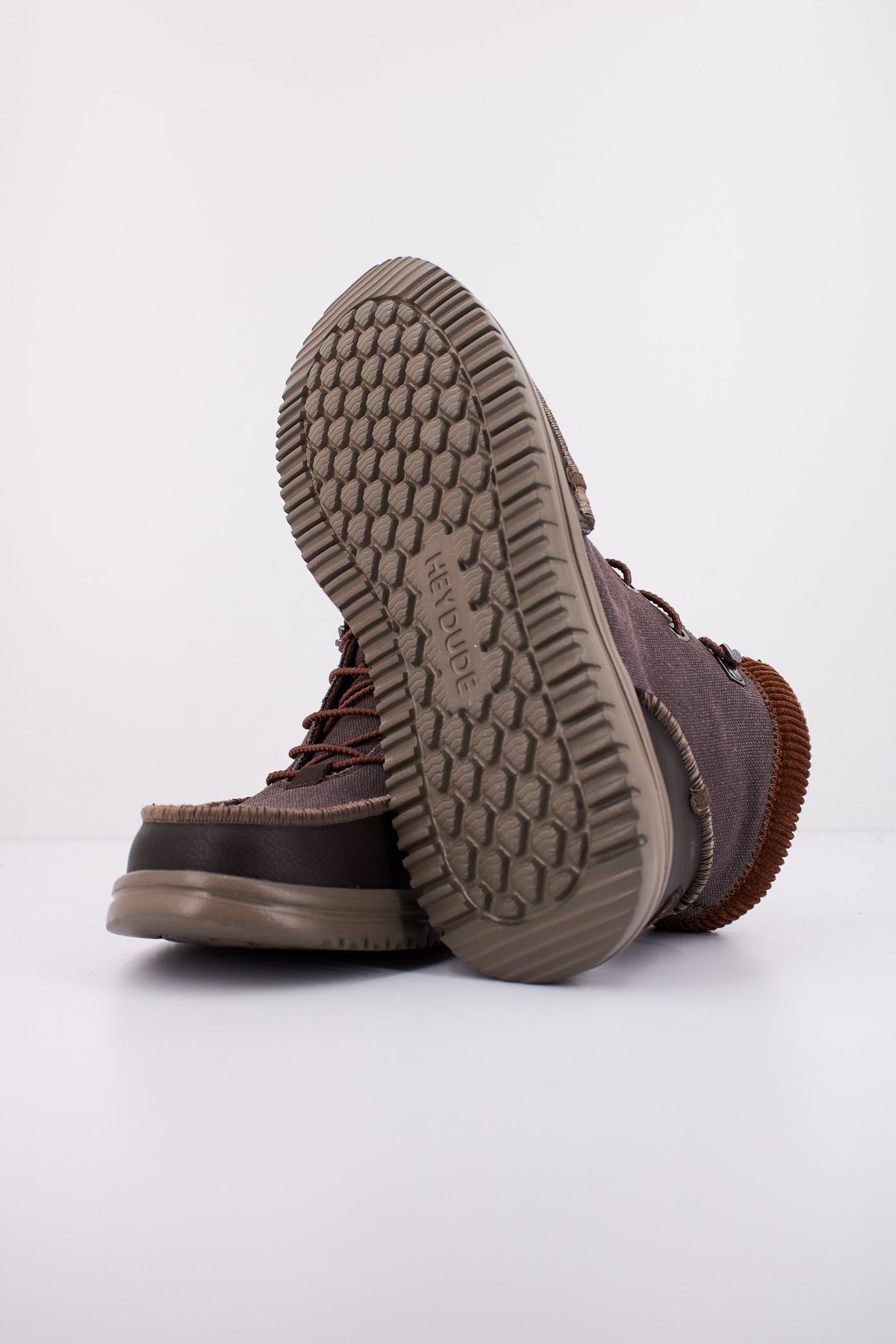HEY DUDE BRADLEY CORDUROY COLLAR en color MARRON (5)