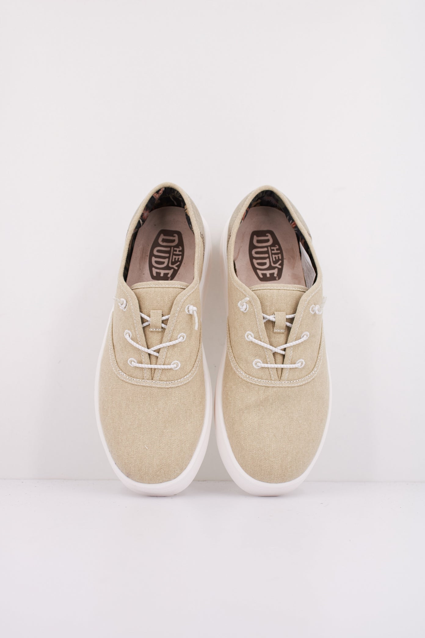 HEY DUDE CONWAY CRAFT LINEN en color BEIS (3)