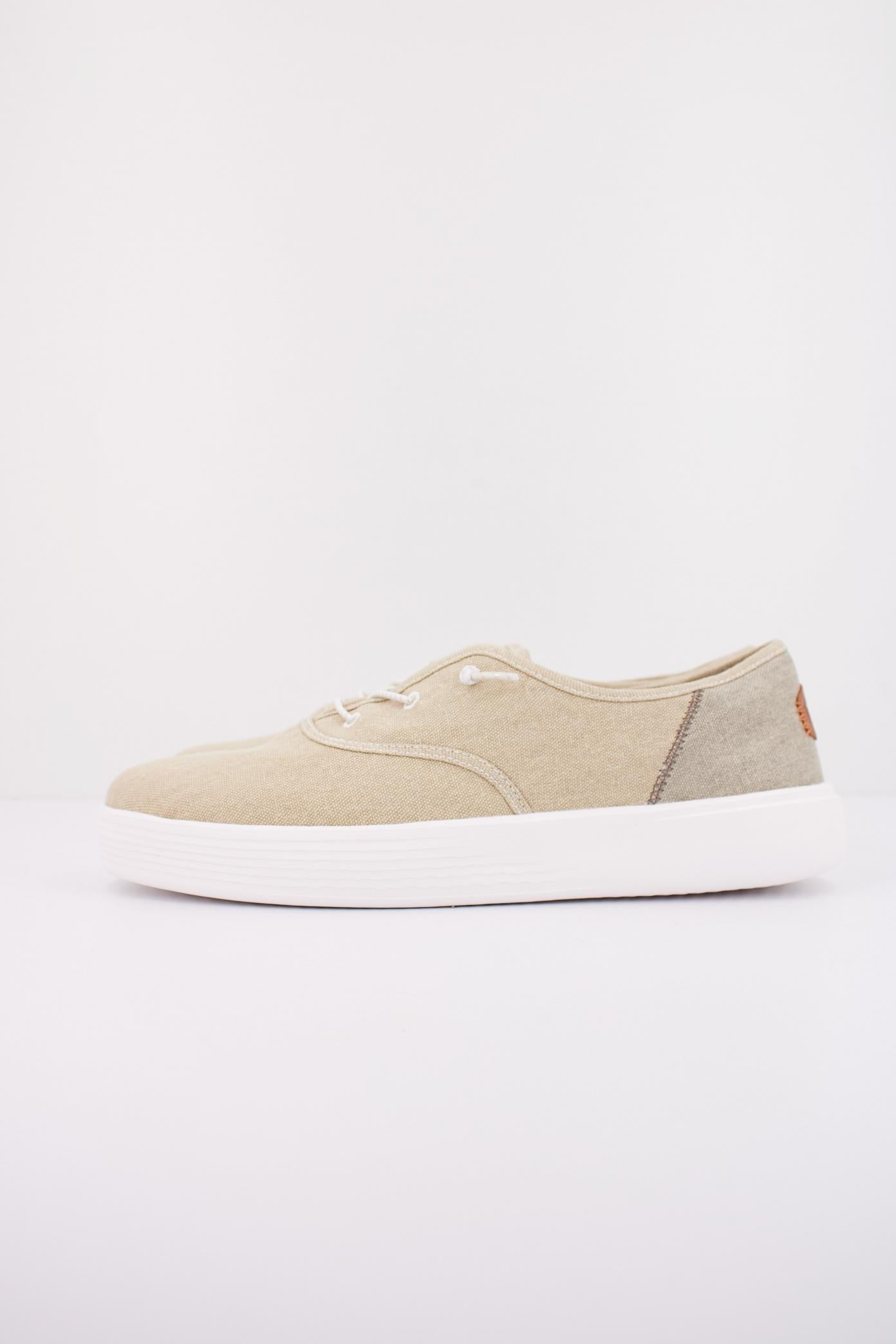 HEY DUDE CONWAY CRAFT LINEN en color BLANCO (1)