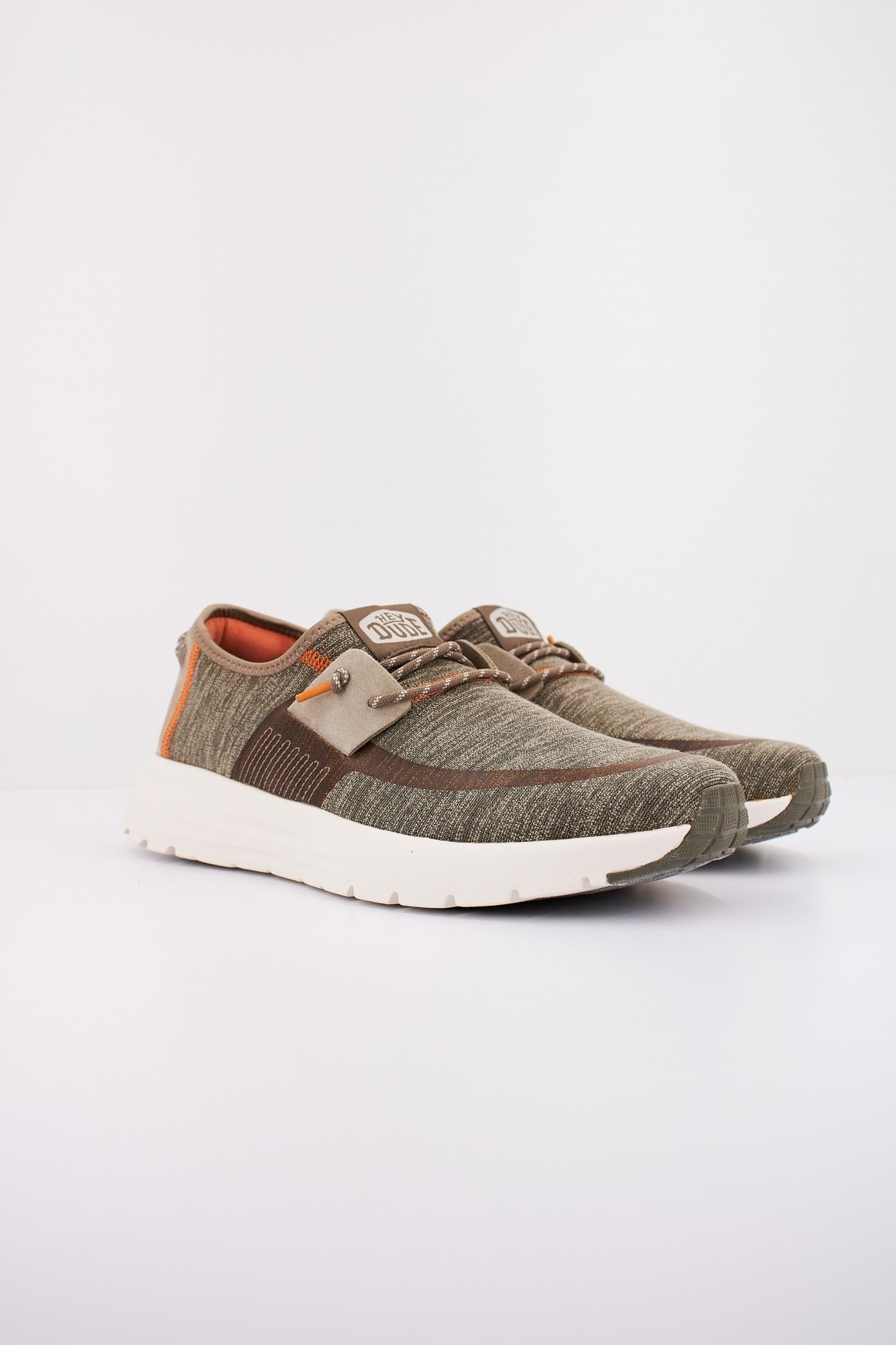 HEY DUDE SIROCCO DUAL KNIT en color VERDE (2)