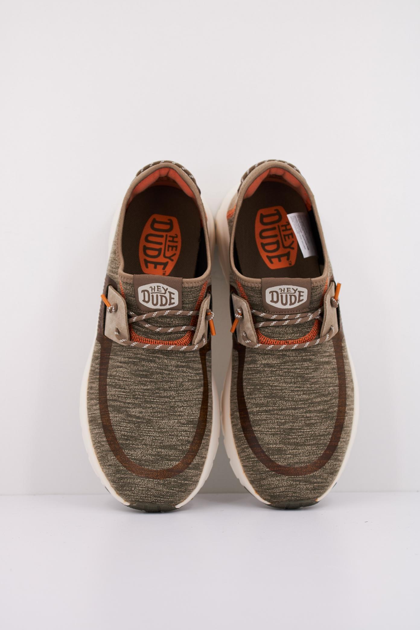 HEY DUDE SIROCCO DUAL KNIT en color VERDE (3)