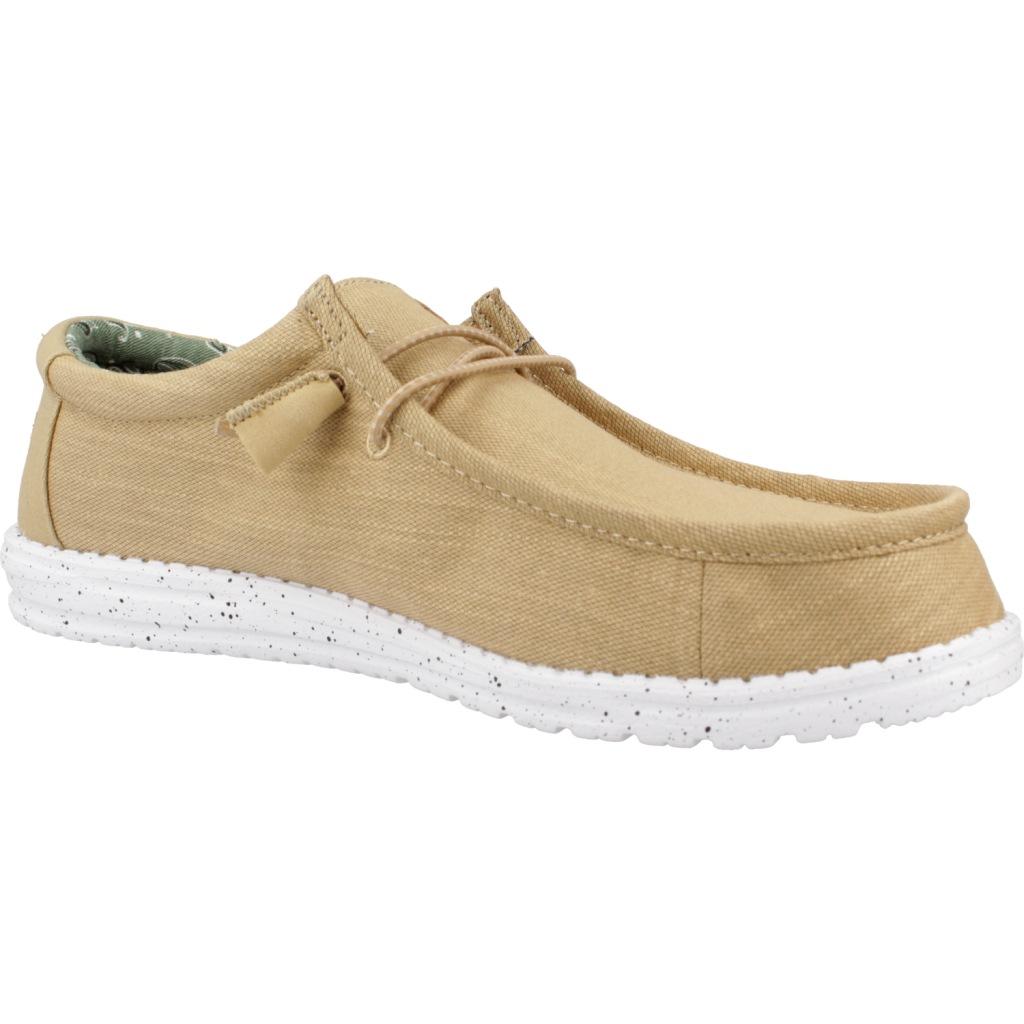 HEY DUDE WALLY WASHED CANVAS en color AMARILLO (5)
