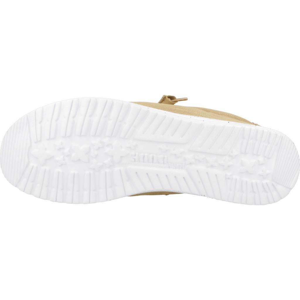 HEY DUDE WALLY WASHED CANVAS en color AMARILLO (6)