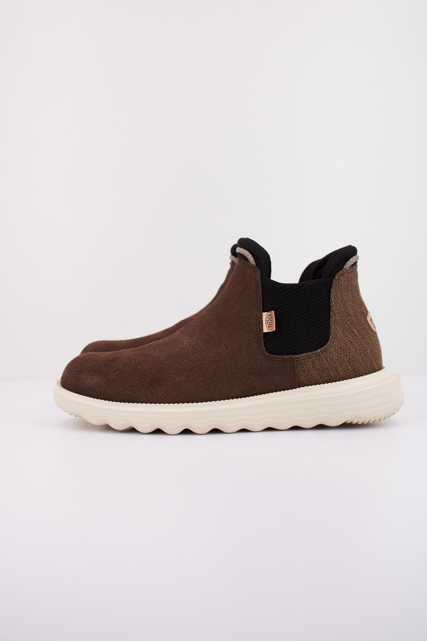 HEY DUDE BRANSON BOOT SUEDE en color MARRON (1)
