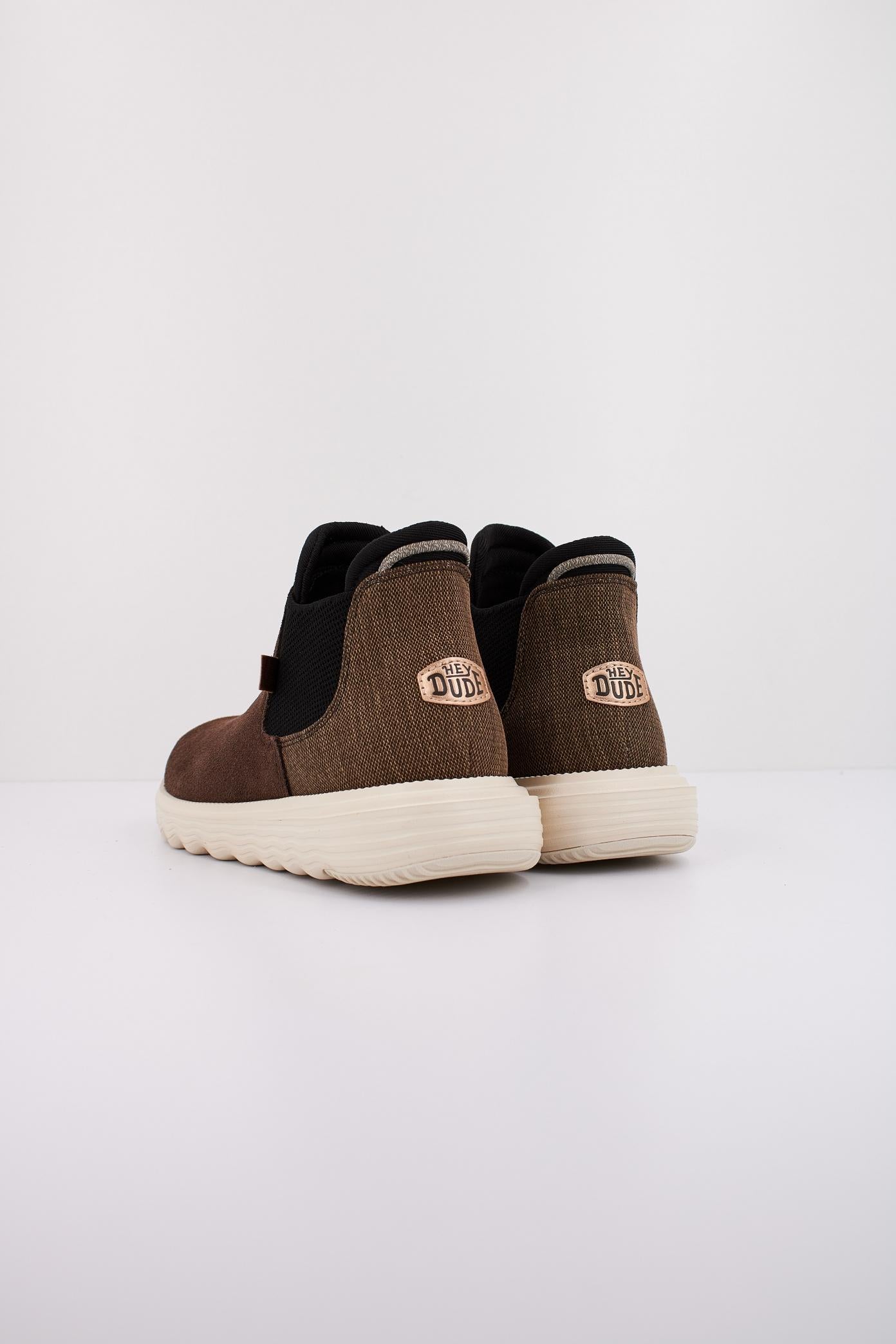 HEY DUDE BRANSON BOOT SUEDE en color MARRON (4)