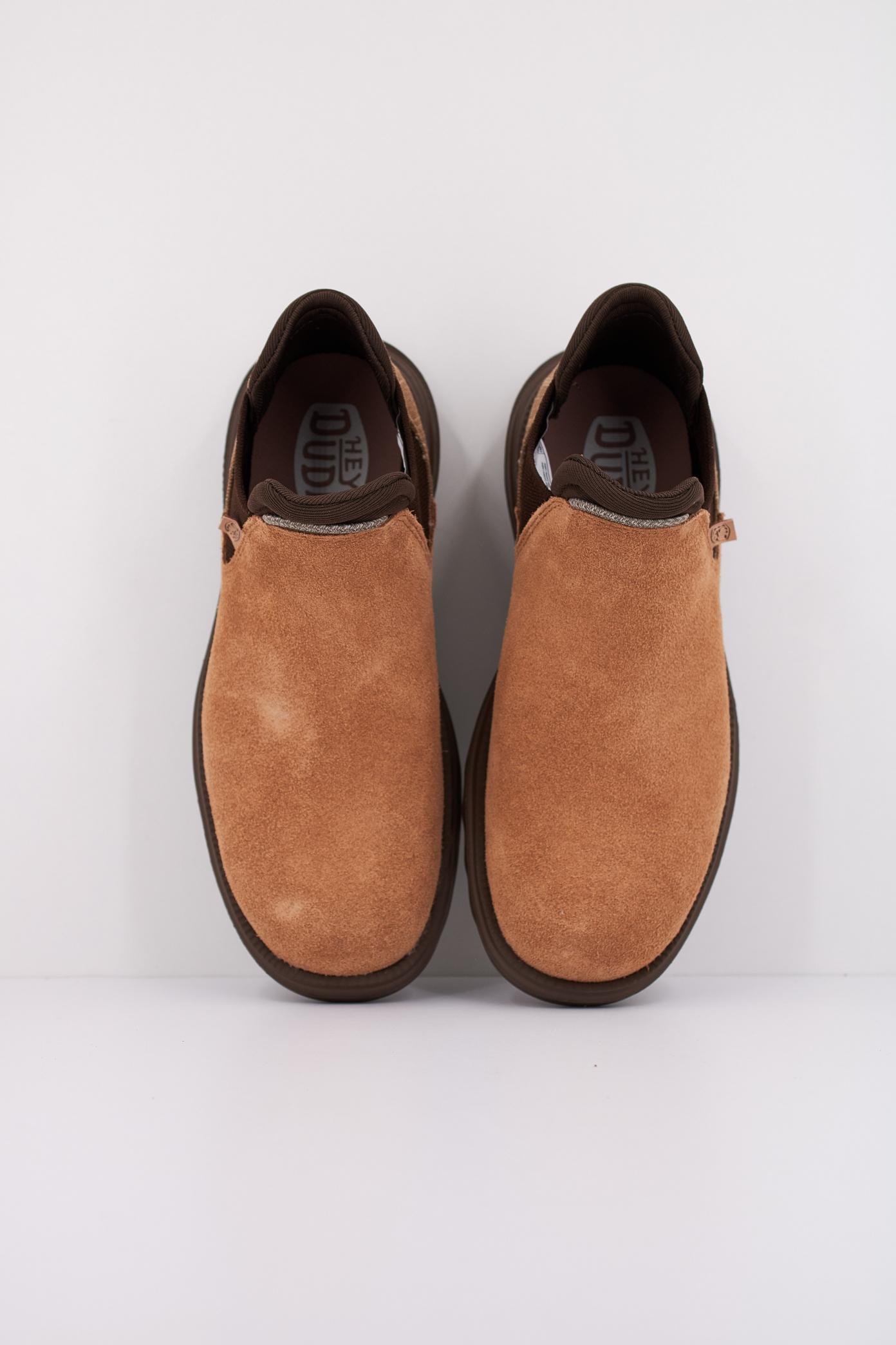 HEY DUDE BRANSON BOOT SUEDE en color MARRON (3)
