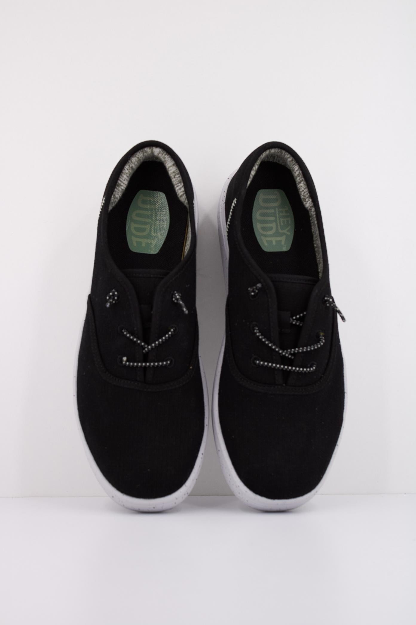 HEY DUDE CONWAY SPORT MESH en color NEGRO (3)