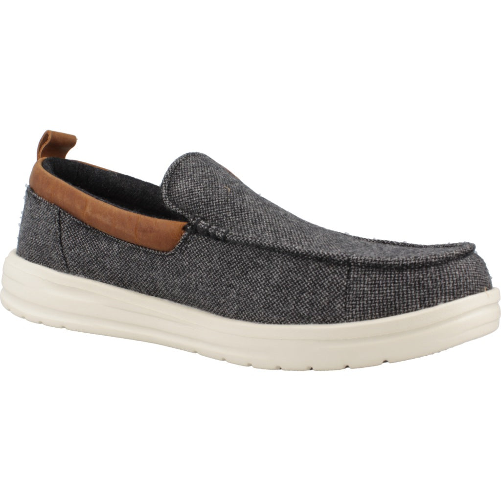 HEY DUDE GRIP MOC WOOL en color AZUL (5)