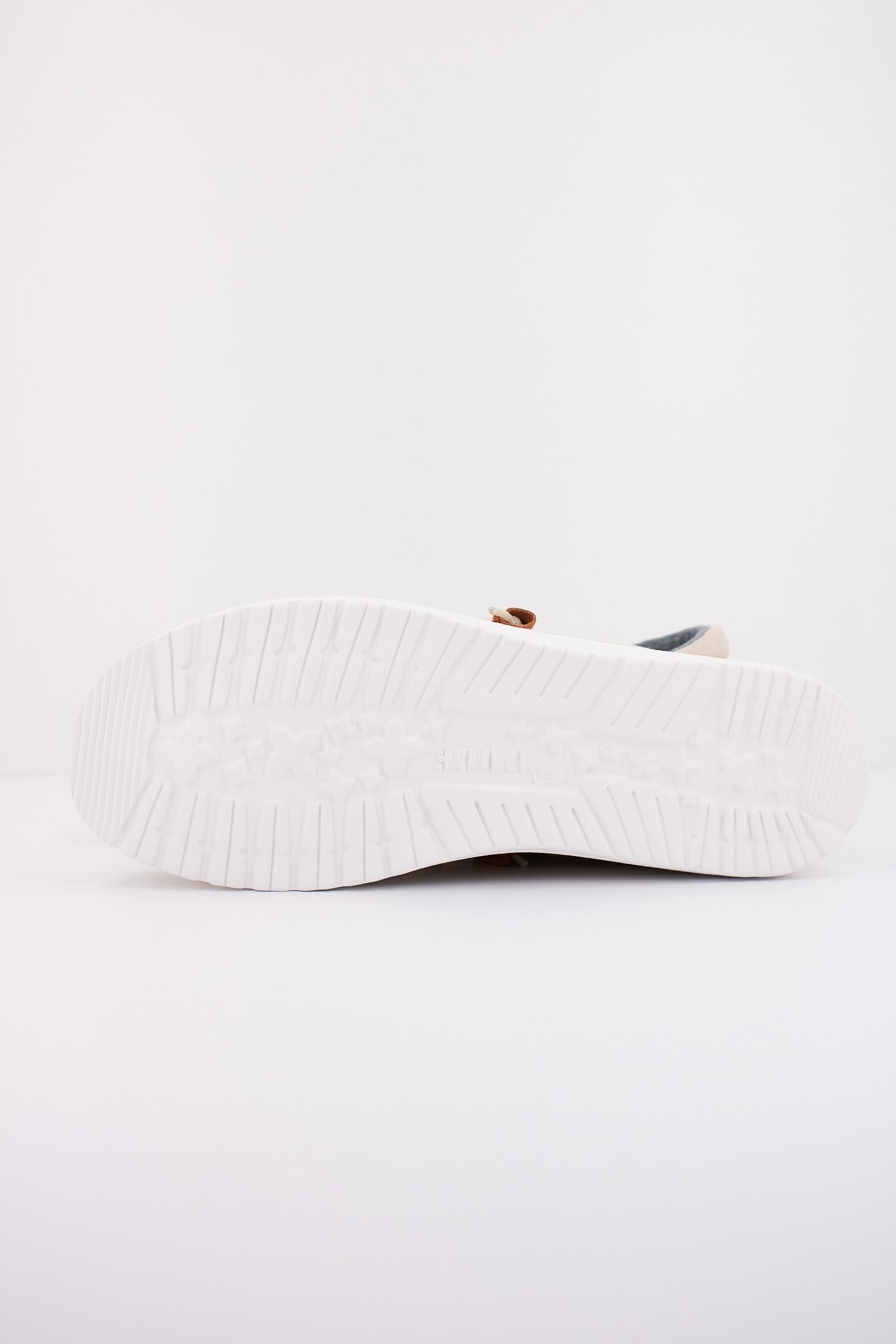 HEY DUDE WALLY CRAFT SUEDE en color BLANCO (5)