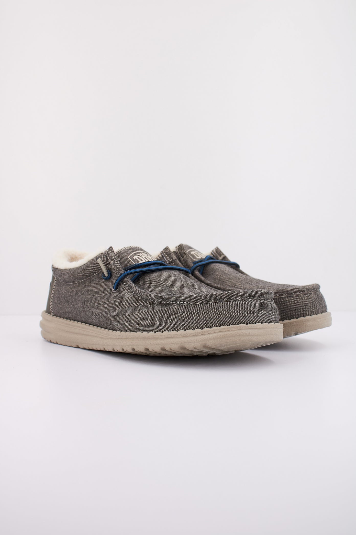 HEY DUDE WALLY HERRINGBONE en color MARRON (2)