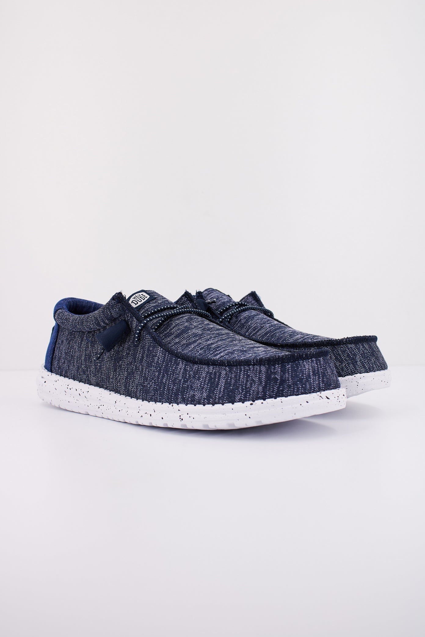 HEY DUDE WALLY SPORT KNIT en color AZUL (2)