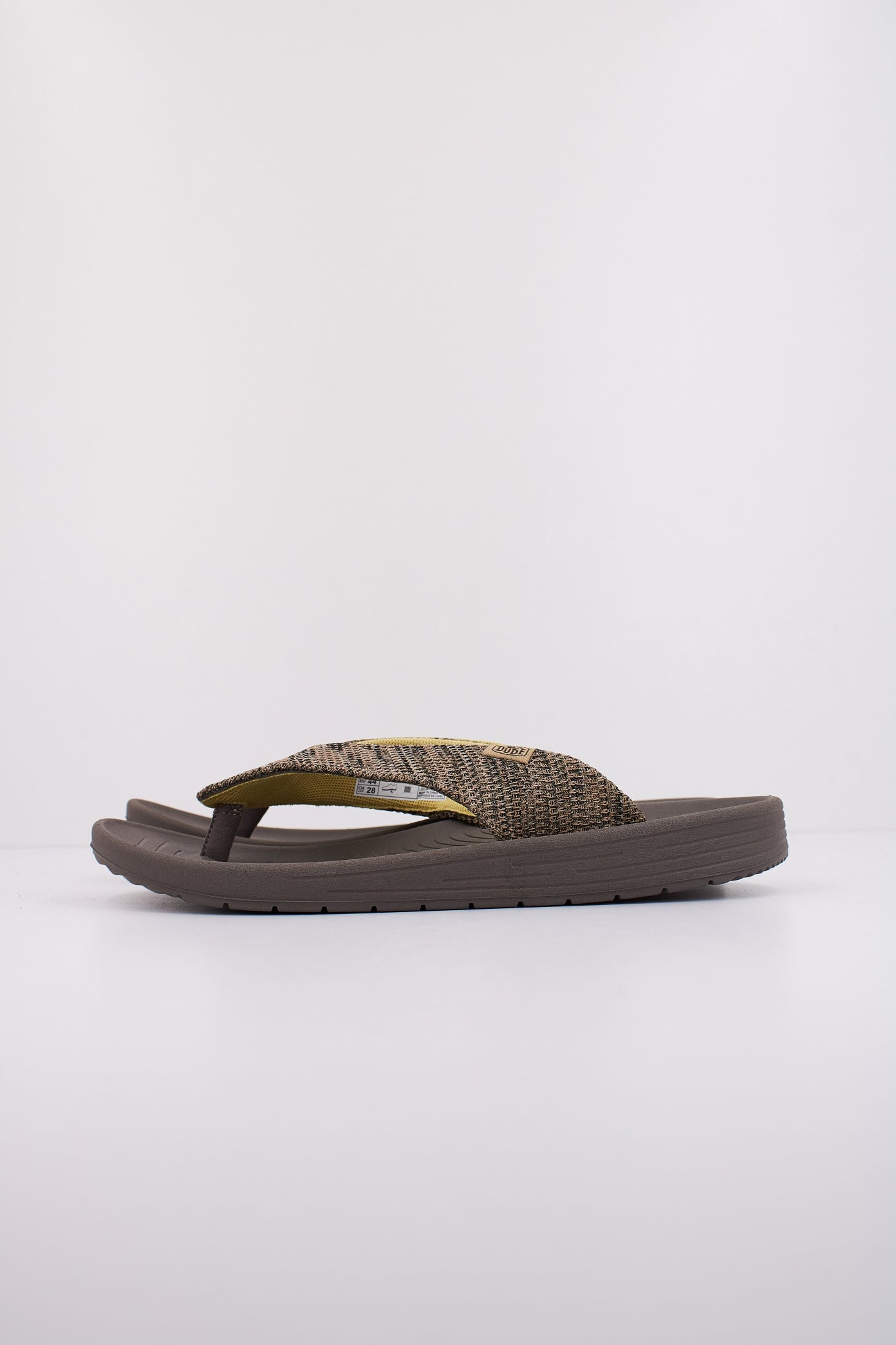HEY DUDE MILO en color MARRON CLARO (1)