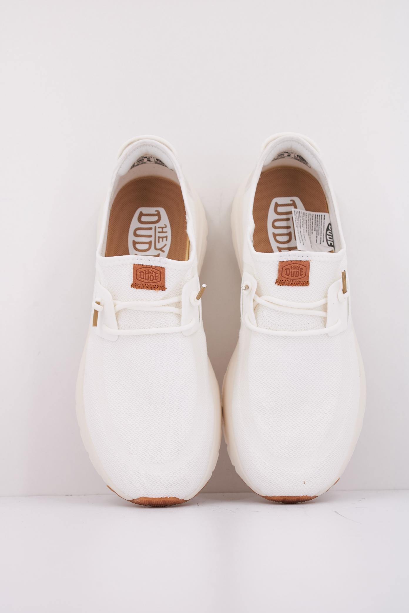HEY DUDE SIROCCO M NEUTRALS en color BLANCO (3)