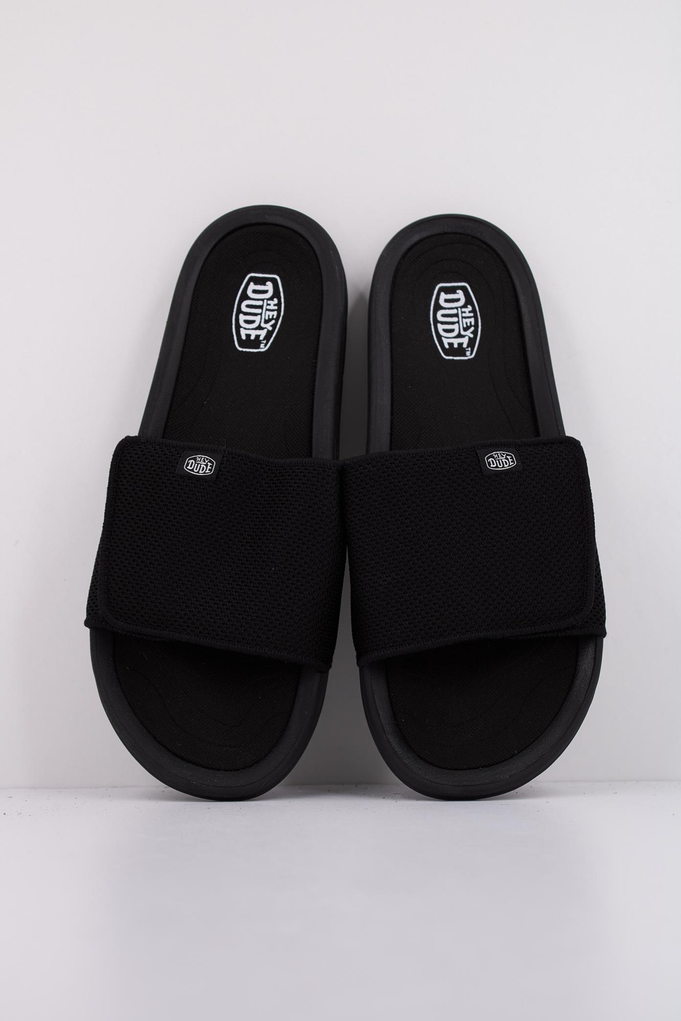 HEY DUDE PHOENIX BASIC KNIT en color NEGRO (3)