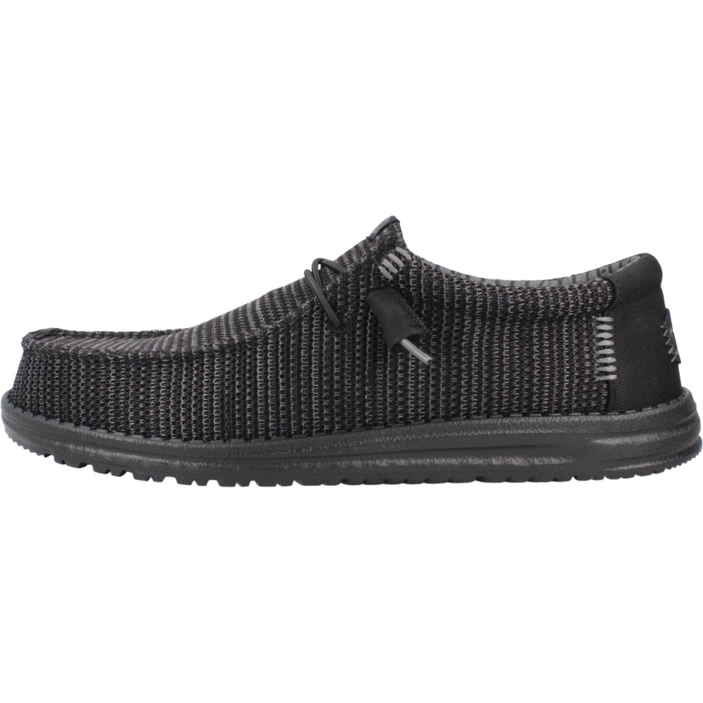 HEY DUDE WALLY STRETCH SOX en color NEGRO (2)