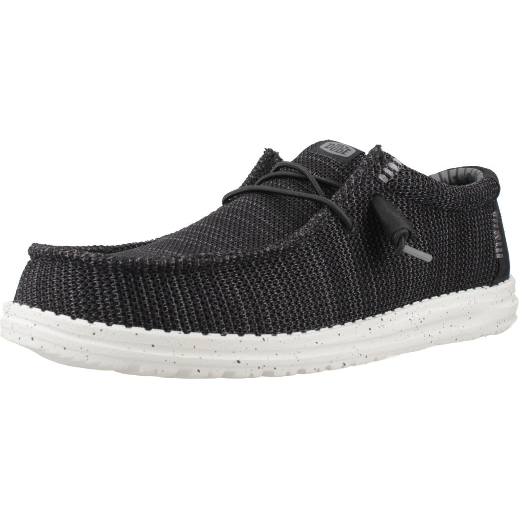 HEY DUDE WALLY STRETCH SOX en color NEGRO (1)