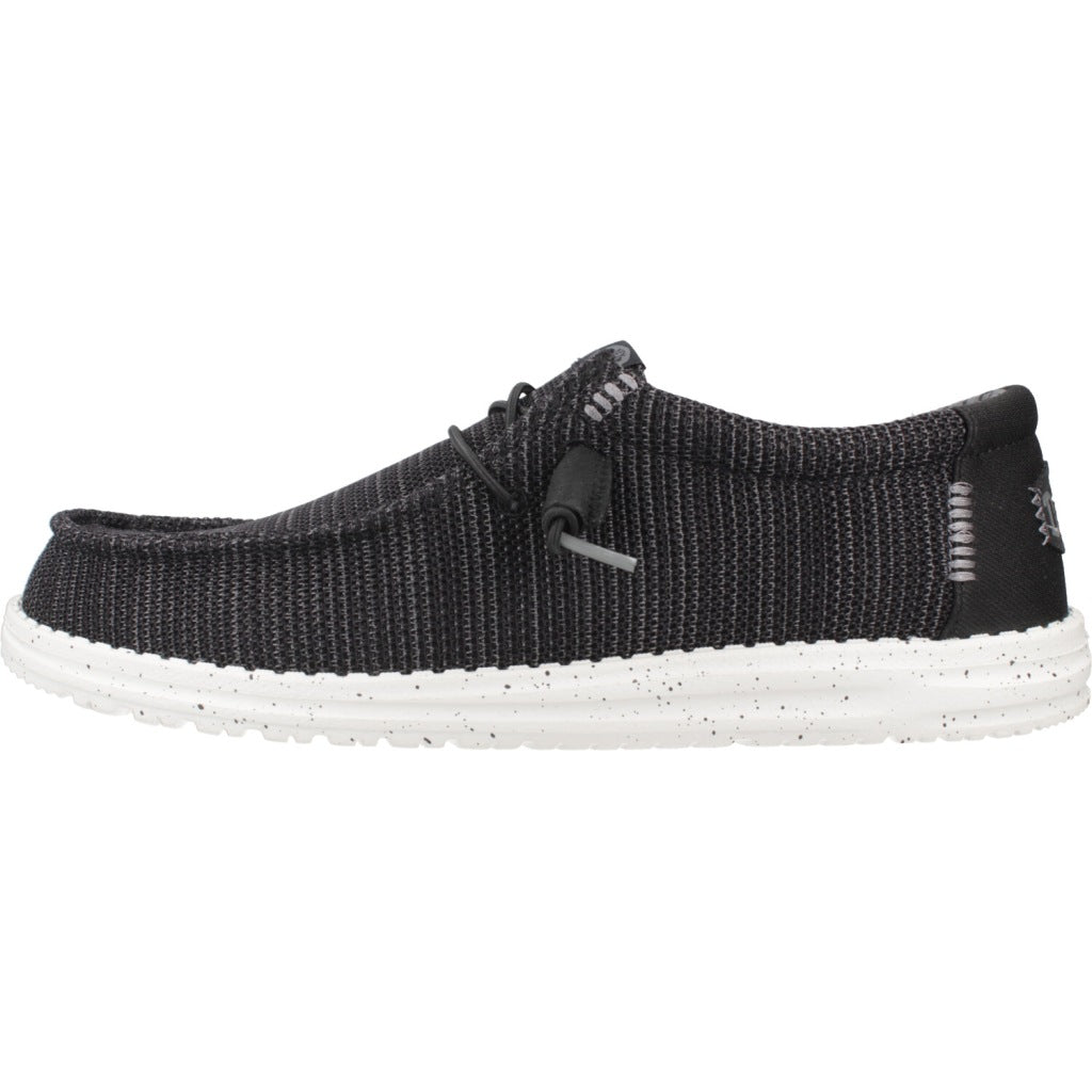 HEY DUDE WALLY STRETCH SOX en color NEGRO (2)