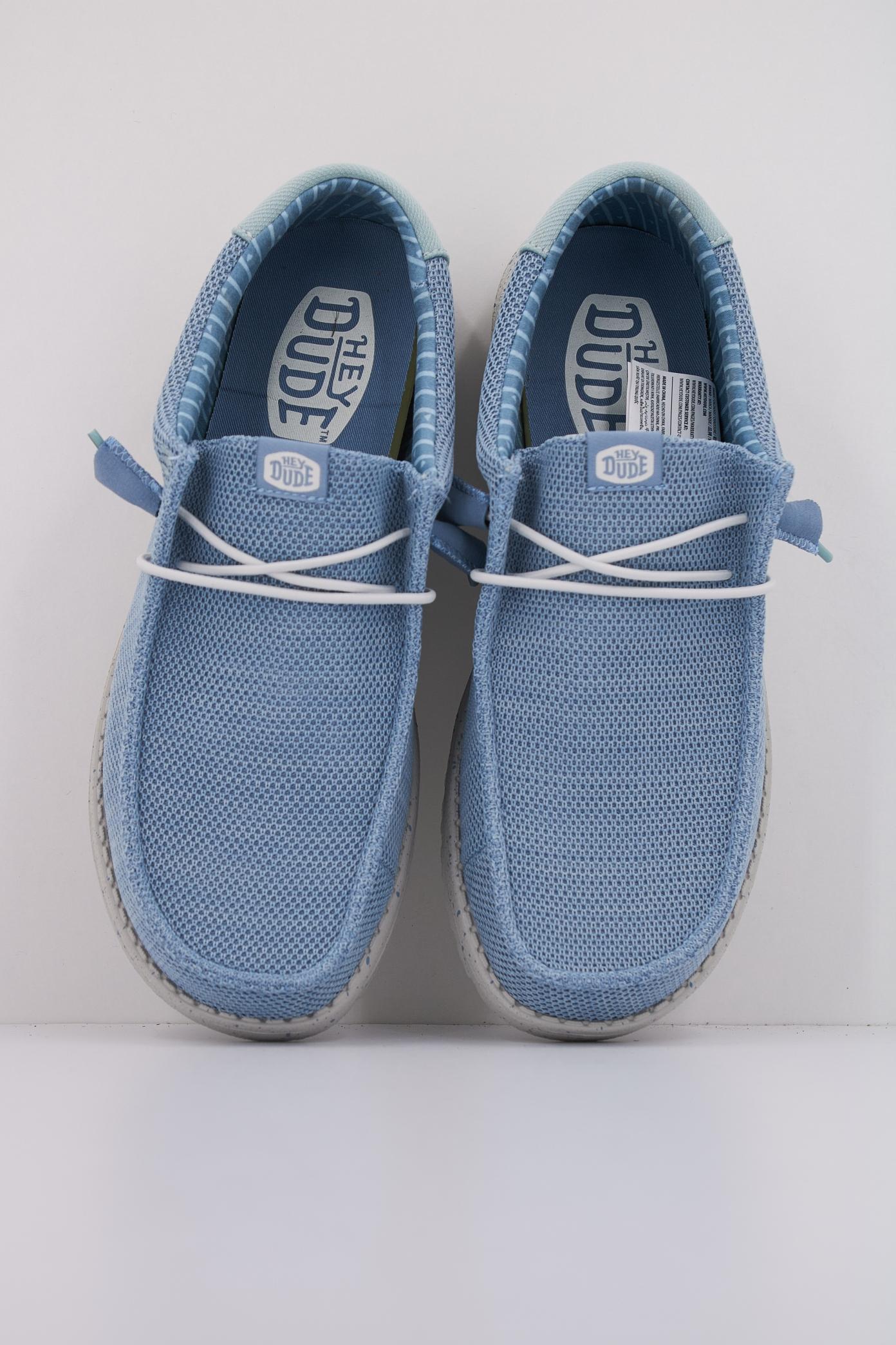 HEY DUDE WALLY STRETCH SOX en color AZUL (3)