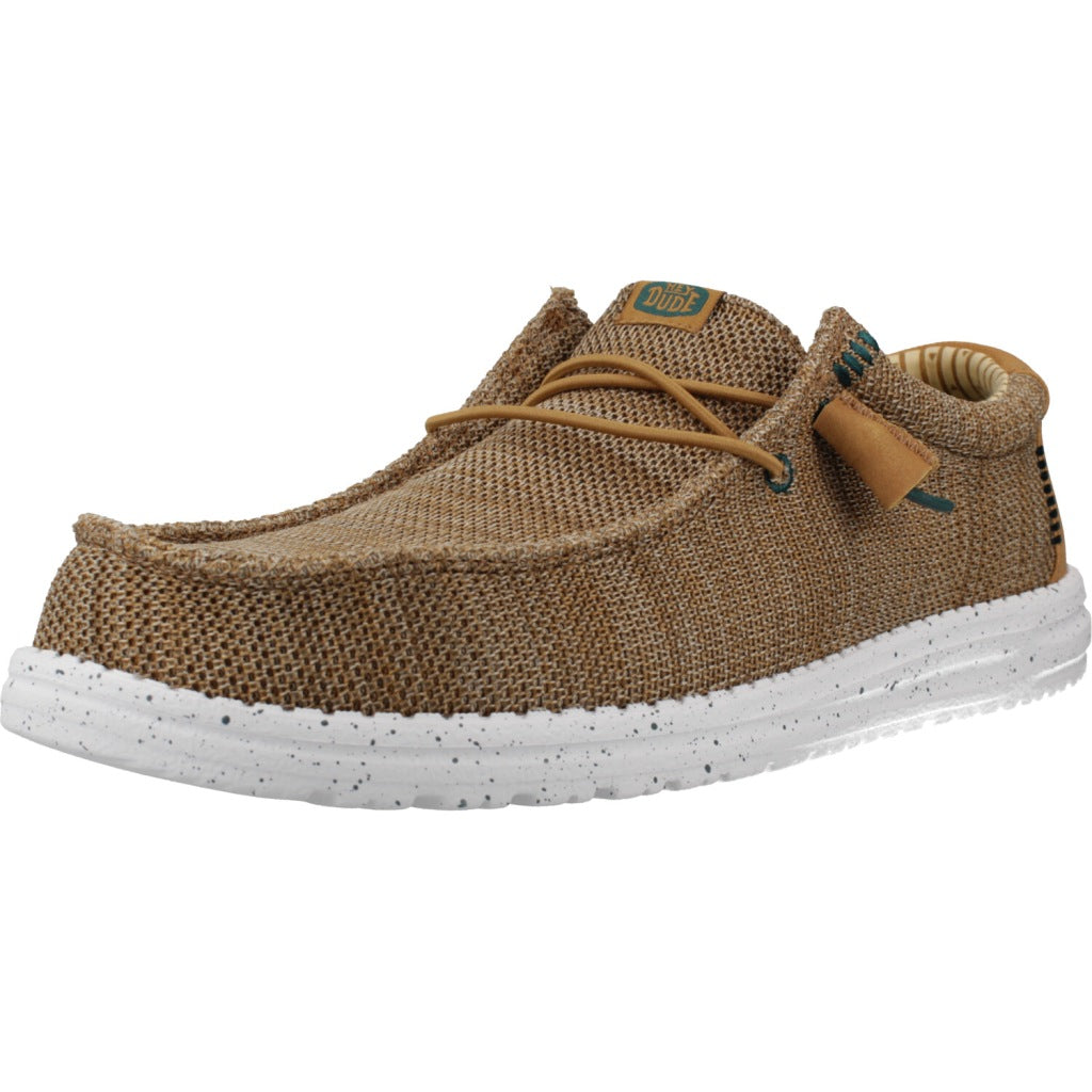 HEY DUDE WALLY STRETCH SOX en color MARRON (1)