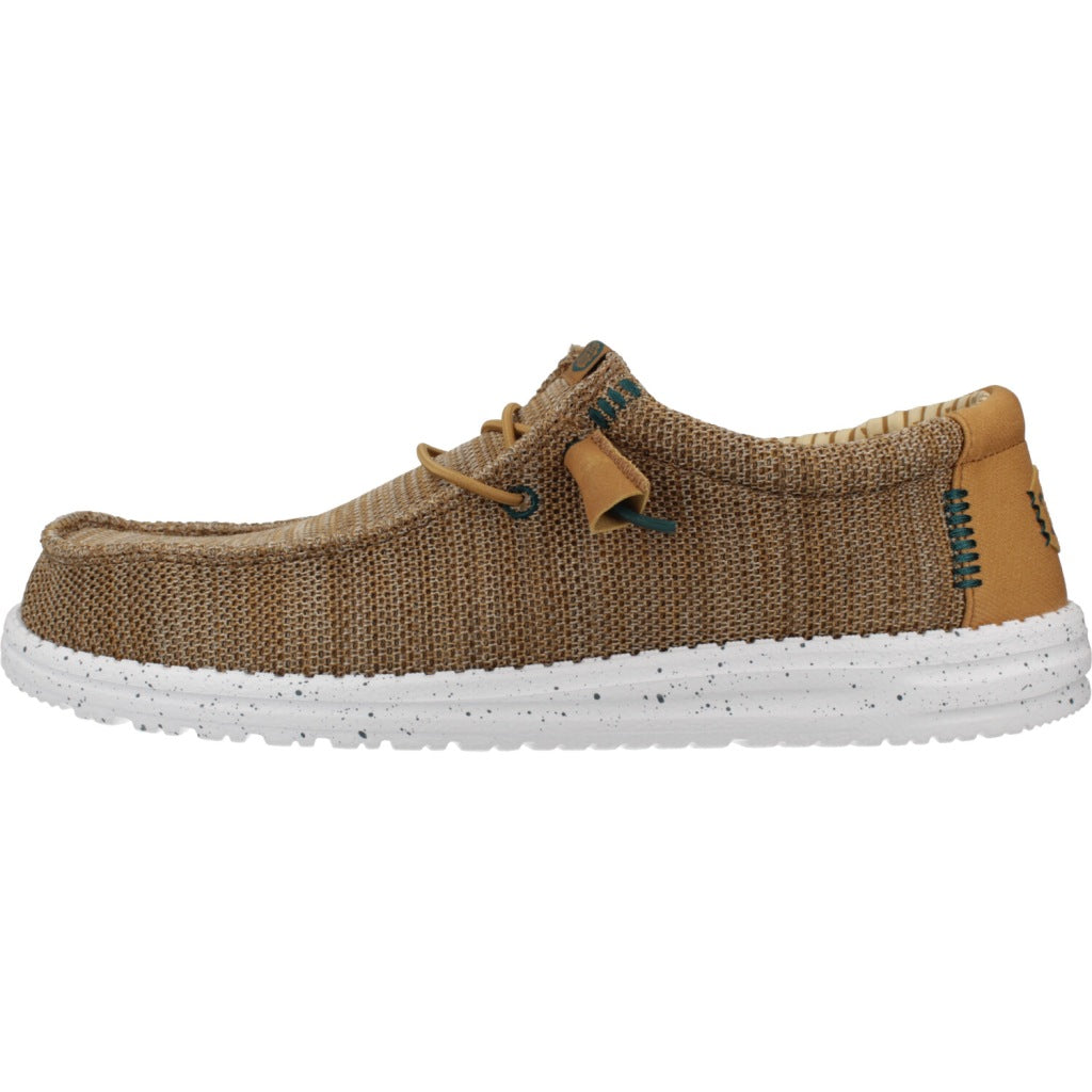 HEY DUDE WALLY STRETCH SOX en color MARRON (2)