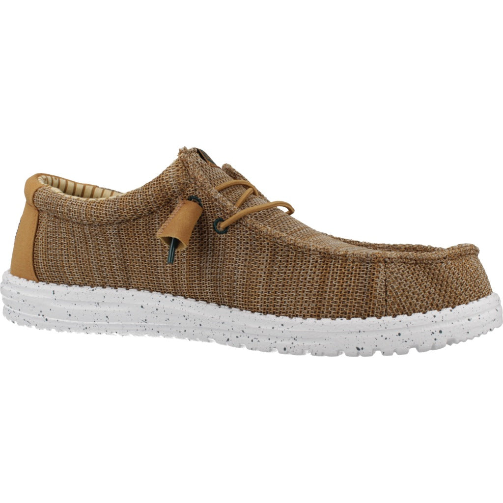 HEY DUDE WALLY STRETCH SOX en color MARRON (4)