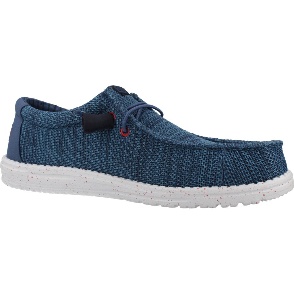 HEY DUDE WALLY STRETCH SOX en color AZUL (5)