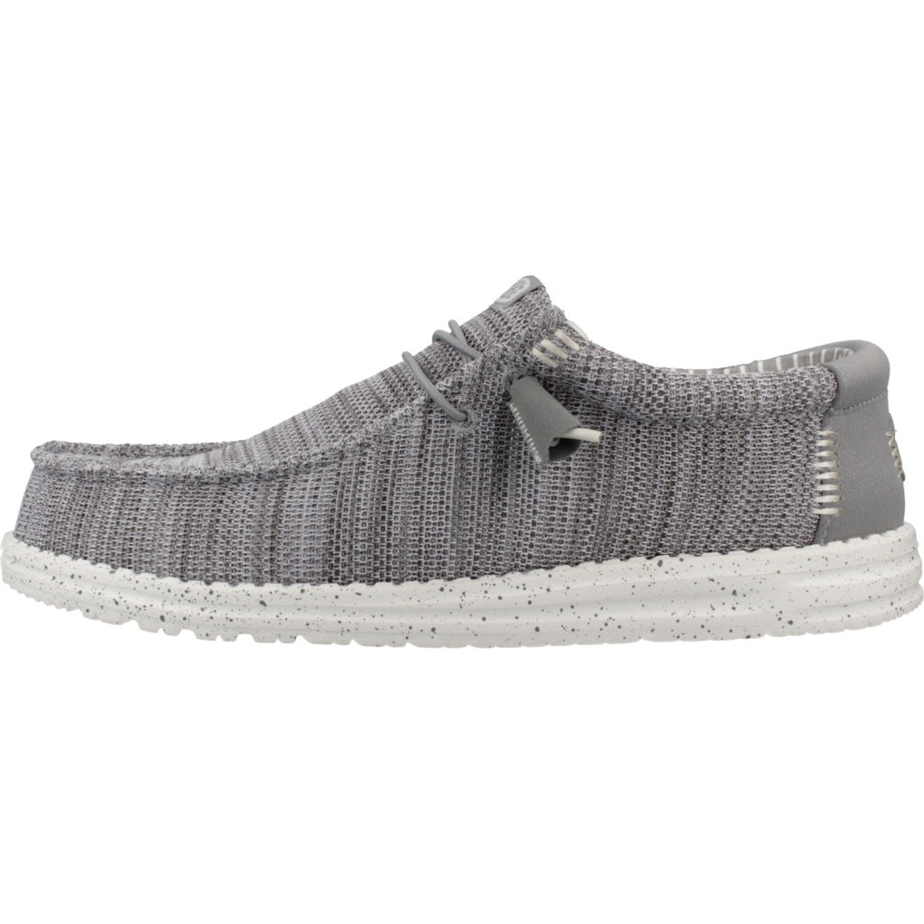 HEY DUDE WALLY STRETCH SOX en color GRIS (2)