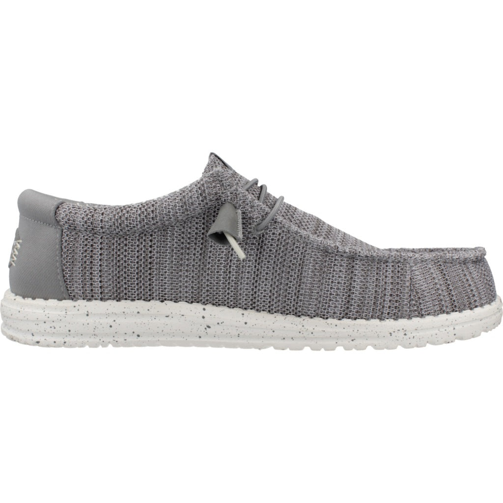 HEY DUDE WALLY STRETCH SOX en color GRIS (4)